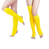 Women's Leg Warmers Fancy Dress 80s Dance Party Rave Clubbing Knitted Socks