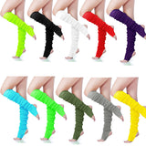 Women's Leg Warmers Fancy Dress 80s Dance Party Rave Clubbing Knitted Socks