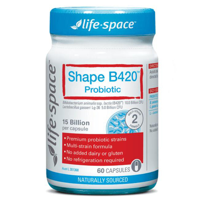 Life-Space Shape B420 Probiotic 60 Capsules
