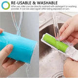 Lint Roller Reusable Foldable Carpet Sheets Brush Picker Set Cleaner 4Pcs