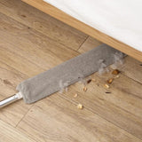 Microfiber Duster Bedside Dust Brush Adjustable  Long Handle Mop Sweep