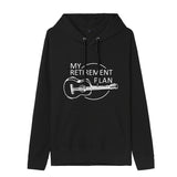 Funny Humor Print Hoodie My Retirement Plan Guitar Hooded Sweatshirt