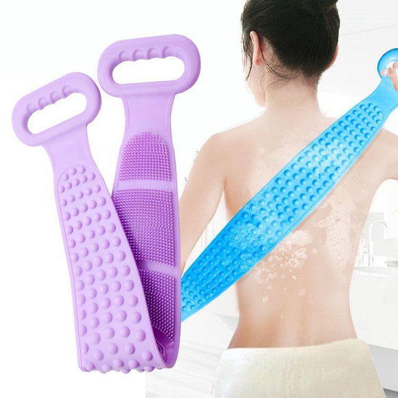 Magic Silicone Bath Brush Body Back Scrubber Shower Towels