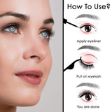 Magnet Eyelashes with Eyeliners Set