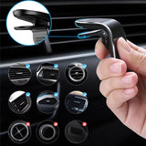2 Packs Magnetic Universal Car Phone Holder Stand Air Vent Clip Mount