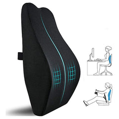 Memory Foam MeshLumbar Support Back Cushion Pillow