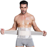 Men's Waist Trainer Lower Lumbar Back Support Belt