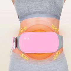 Menstrual Heating Massage Pad Heated Waist Belt Belly Back Pain Relief for Girls Women