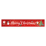 Merry Christmas Outdoor Large Banner Hanging Flag Ornaments 300x50cm