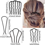 Metal Hair Side Combs Pins Hair Hairstyle Hair Accessories
