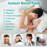 Migraine Relief Ice Head Wrap Headache Hat Cold Therapy Cap Eye Mask