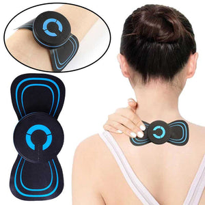 Mini Electric EMS Neck Back Massager Cervical Stimulator