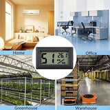 Mini Digital Electronic Temperature Humidity Meters Gauge Indoor Thermometer Hygrometer