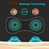 Mini Electric EMS Neck Back Massager Cervical Stimulator