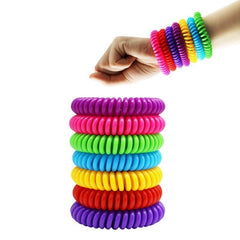 Mosquito Repellent Spiral Wristbands