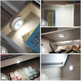 Wireless Motion Sensor LED Cabinet Night Lamp Bedside Lights