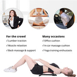 Multi-Level Back Stretching Massager Lumbar Back Support