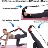 Multi Loops Yoga Stretching Straps Belt Physical Therapy for Home Workout