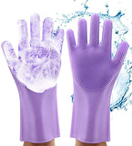 Multi-purpose Magic Silicone Dish Washing Scrubber Cleaning Gloves