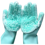 Multi-purpose Magic Silicone Dish Washing Scrubber Cleaning Gloves