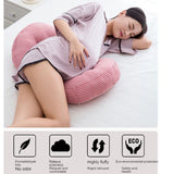 U-Shaped Waist Support Ventral Sleeping Pillow for Pregnant Women