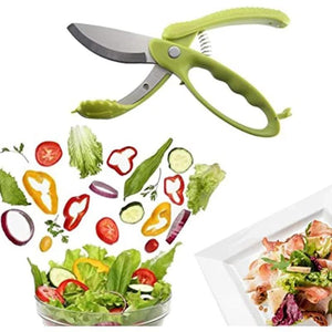 Herb Salad Vegetable Scissors Fruit Slicer Kitchen Gadgets