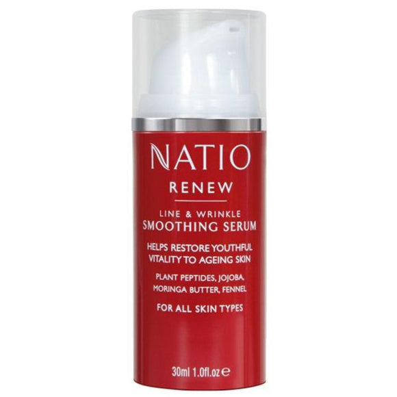 Natio Renew Smoothing Serum 30ml