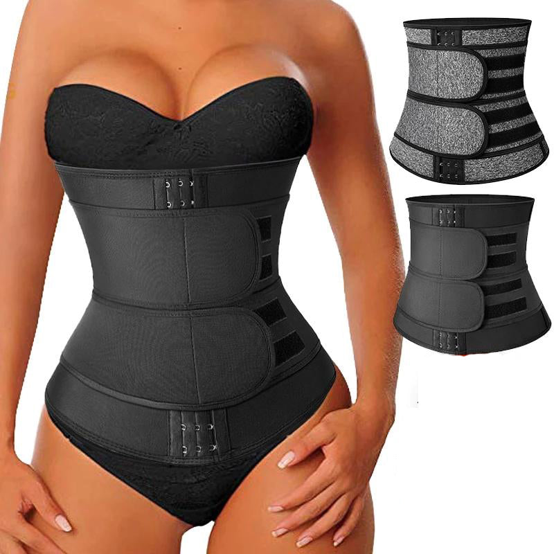 Neoprene Sauna Waist Trainer Corset Sweat Belt Shapewear Weight Loss