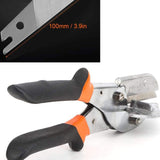 Non-Slip Handle 45-135 Degree Miter Snips Shears Cutting Tool