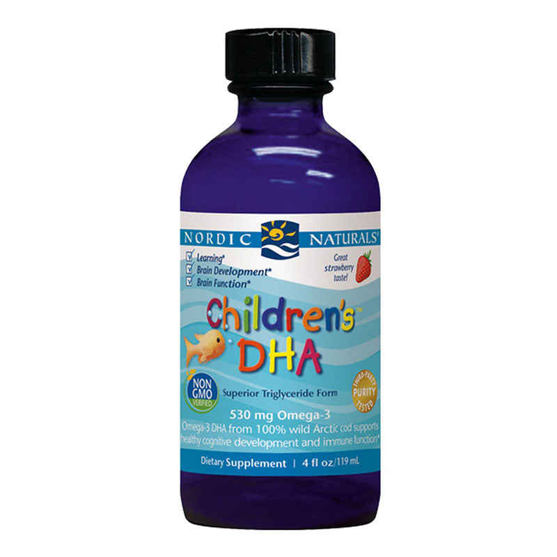Nordic Naturals Children's DHA Liquid Strawberry Flavor 119ml