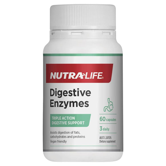 Nutra-Life Digestive Enzymes - 60 Capsules