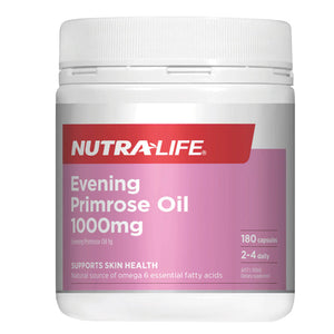 Nutra-Life Evening Primrose Oil 1000mg - 180 Capsules