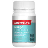 Nutra-Life Ginkgo 10,000 Plus 30 capsules