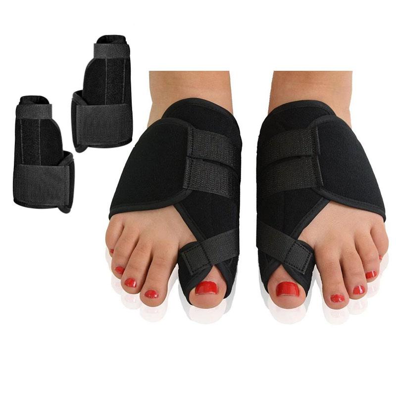 Orthopedic Bunion Corrector Thumb Valgus Splint Cushion Black