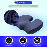 Orthopedic Cool Gel & Memory Foam Enhanced Seat Cushion