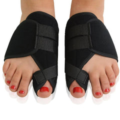 Orthopedic Bunion Corrector Thumb Valgus Splint Cushion Black
