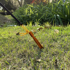 10PCS Outdoor Tent Stakes, Aluminum Camping Tent Ground Pegs