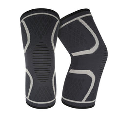 2pcs Athletics Knee Compression Brace Support for Running Jogging Sports