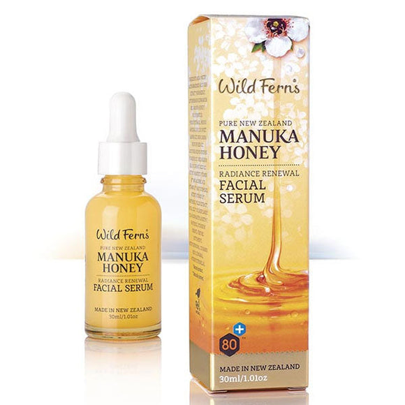 Parrs Wild Ferns Manuka Honey Radiance Renewal Facial Serum 30ml