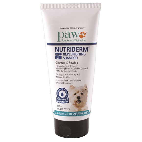 Paw by Blackmores Nutriderm Replenishing Shampoo 200ml