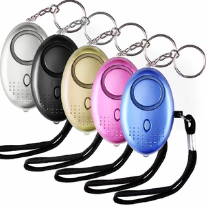 Personal Security Alarm Keychain with LED Light