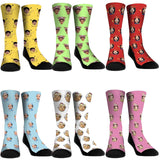 Personalised Customized DIY Socks For Women, Men, Girls, and Boys