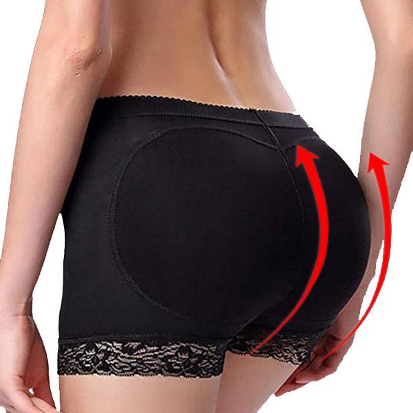 2pcs Tummy Control High Waisted Butt Lifter Panties, Shapewear Shorts With  Lace For Women, Body Shaper Flat Tummy Butt Lifter Panties