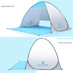 Pop Up Beach Tent for Camping Summer Camp