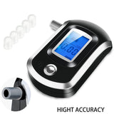 Portable Alcohol Breath Tester with Digital LCD Display