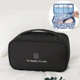 Portable Bra Underwear Sock Travel Organizer Storage Bag