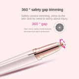 Portable Electric Painless Eyebrow Hair Trimmer Remover