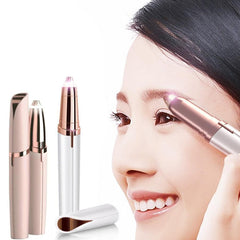 Portable Electric Painless Eyebrow Hair Trimmer Remover