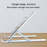 Portable Laptop Stand Adjustable Aluminum Notebook Holder Riser