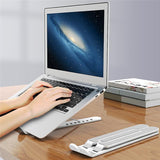 Portable Laptop Stand Adjustable Aluminum Notebook Holder Riser